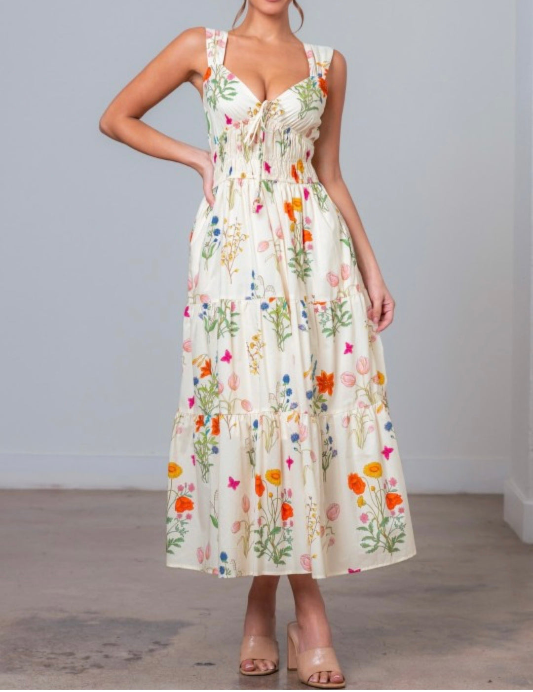 The Secret Garden Midi Dress – House of Zil